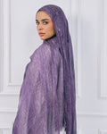 Purple - Airy chiffon