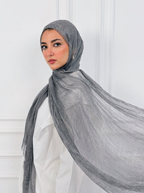 Grey - Airy chiffon