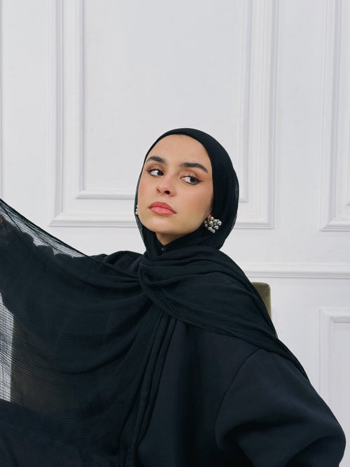 Black - Airy chiffon
