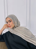 Beige - Airy chiffon