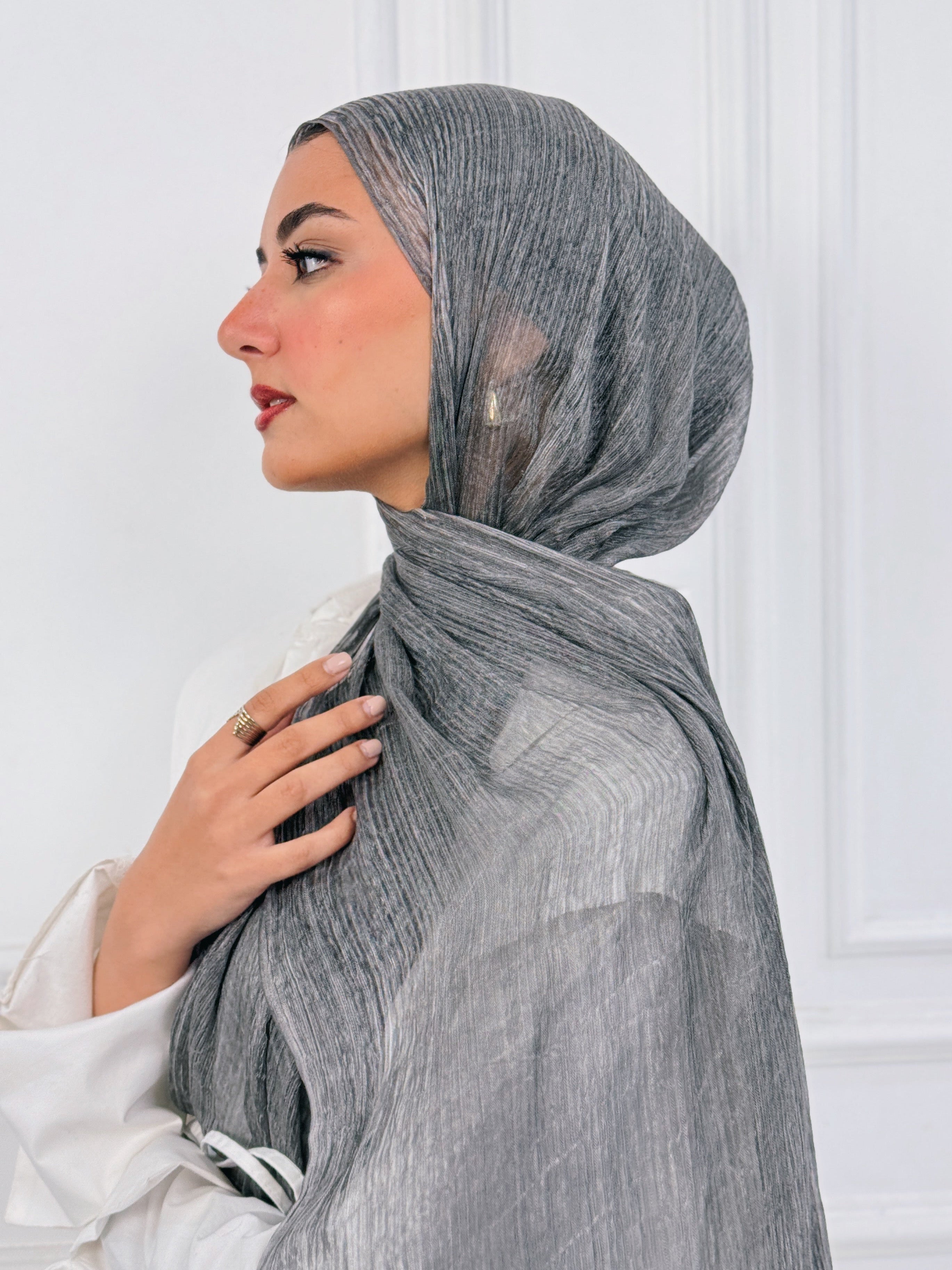 Grey - Airy chiffon