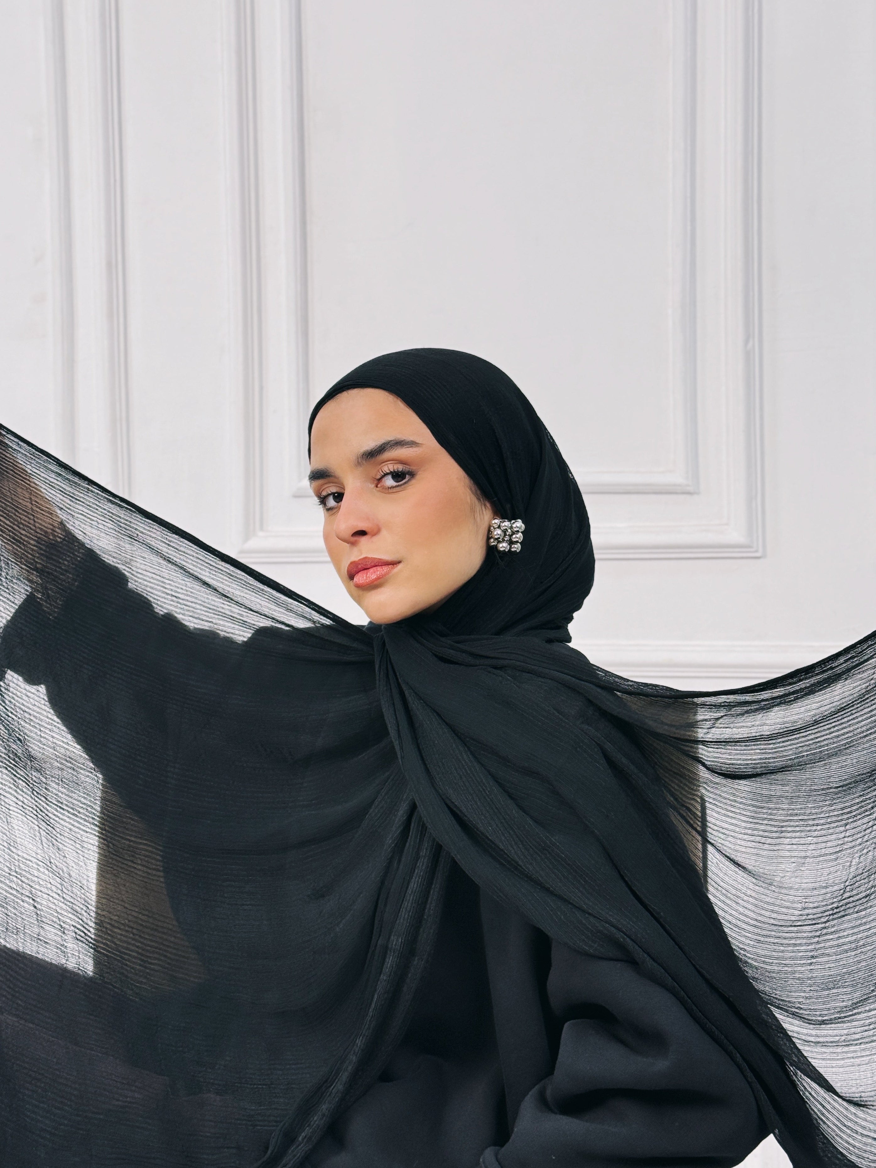 Black - Airy chiffon